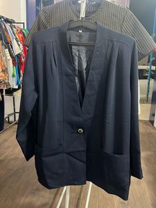 Elegant Navy Blue Blazer