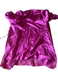 Pink Satin Lingerie Set