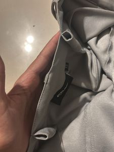 Grey Six Pockets Cargo Pants Xs