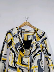 Yellow Printed Top (Women&#39;s)