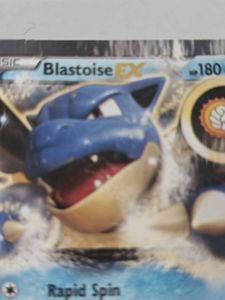 Blastoise EX Pokemon Card