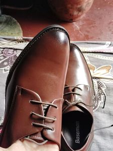 Baseman Branded Artificial Leather Shoes 42 Size