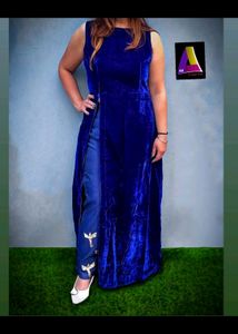 One Piece Pure Velvet Dress