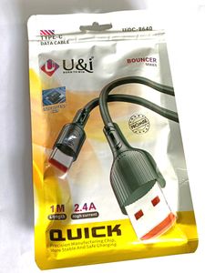 U&i type C data cable 2.5 Amp 1 Meter Best Quality Data Cable