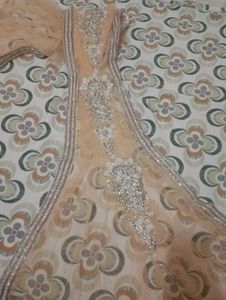 Elegant stretch saree with peticoat