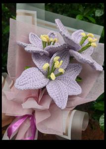 Crochet Lily Bouquet
