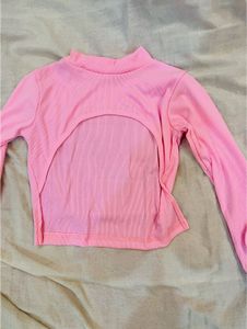 Pink Two-Piece Top Set