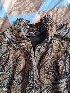 Paisley Print Dress