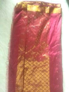 Red & Gold Sari