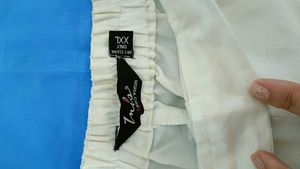 Beige Casual Pants