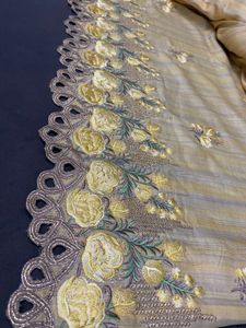 Cut Work Design Suit
