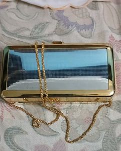 Gold &amp; Mosaic Clutch