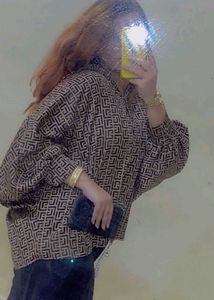 Dubai Style Co-ord Set Plazo And Shirt Styl