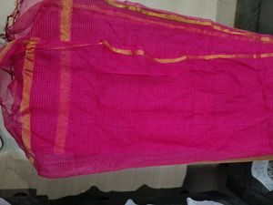 Magenta Net Dupatta