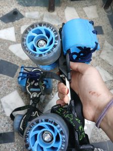Adjustable Inline Skates With Free Gift