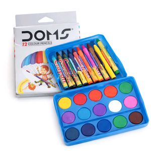 Doms Colour Pencil, Crayon &amp; Paint Set
