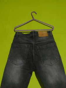 Grey Charcoal Slim Jeans