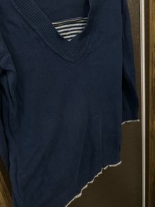 Navy Blue Top