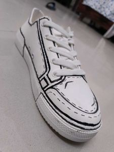 Cartoon Sketch Sneakers