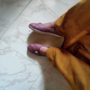 Mauve Ballerinas