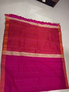 Elegant Pink Saree