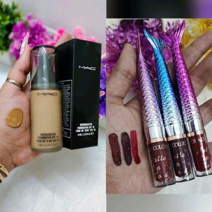 Mac Foundation+ 3 Fish Lipstick