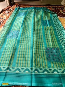 Elegant Green Saree