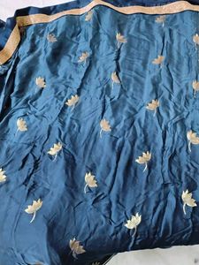 Heavy Saree Georgette And Satin