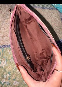 Coach Pink Signature Crossbody Bag COPY