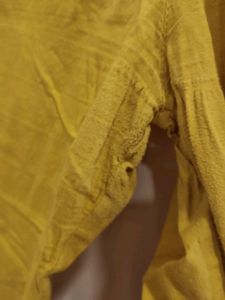 Yellow Cotton Pant