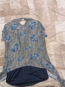 Women&#39;s XXL Top,Floral Print