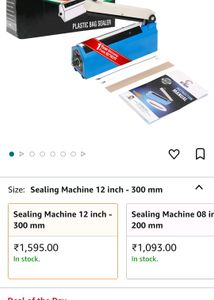 Sealing Machine.. New