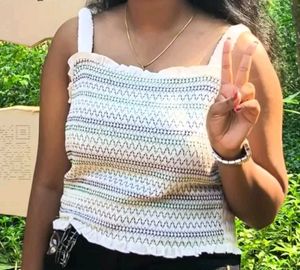 Stylish White Tank Top