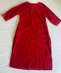 Chiffon Chikankari Kurti
