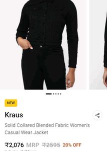 Kraus Women's Denim Jacket (Pantalo