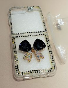 Rhinestone Bow Samsung ZFlip5 Phone Case