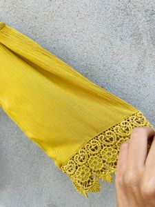 Stylish Mustard Top