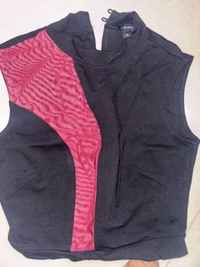 Sleeveless Colorblocked Tank Top
