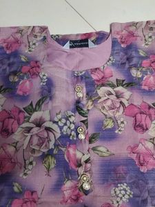 Floral Print purple Top