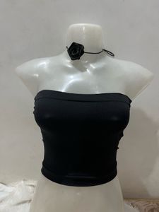 Rose Choker Tube Top ❤️😭