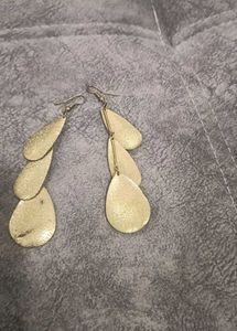 Gold Statement Earrings
