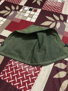 Green Fleece Lined Jacket