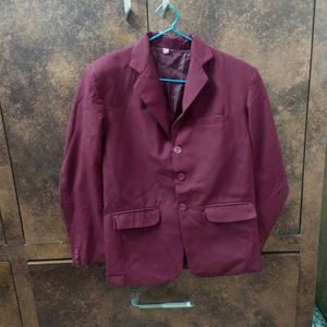 Sale Burgundy Blazer