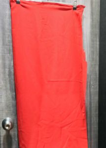 Red Dress Material With Brown Sequin Work