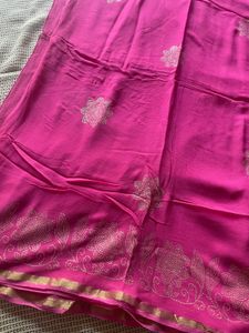 Pink Saree