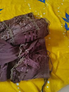 Tiered Ruffle long Skirt