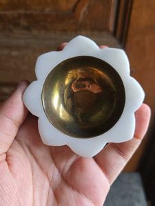 Marble Diya 🪔  with Pouch