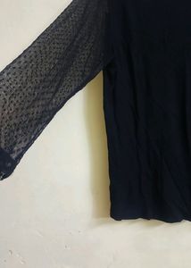 Net Hosiery Black Top