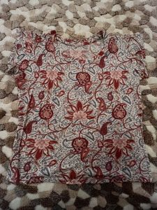 Floral Print Top