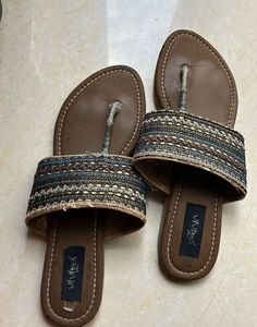 Party Wear Flat Sandel